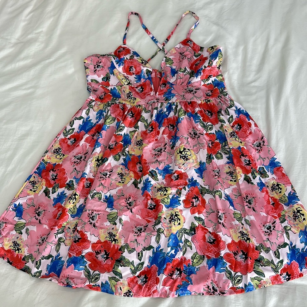 Shein Floral Dress